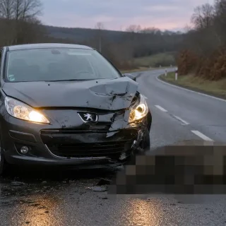 collision animal sur la route