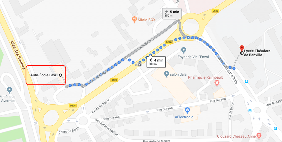 plan auto-ecole-lavril