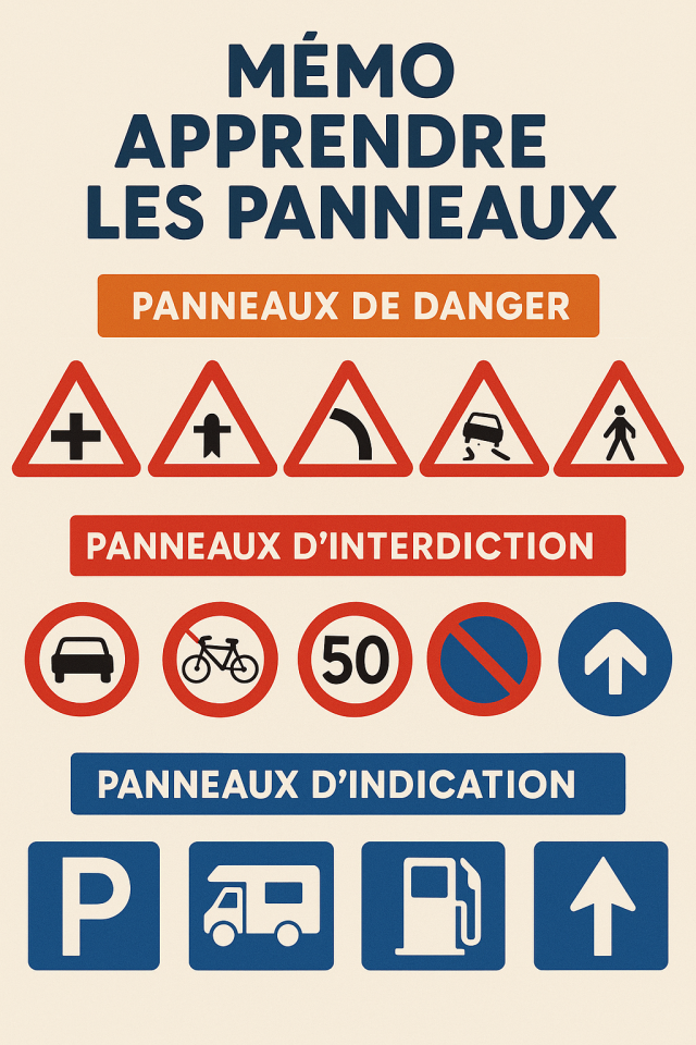 apprendre les panneaux
