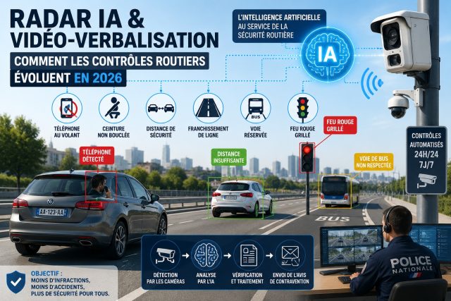 Radar IA vidéo-verbalisation